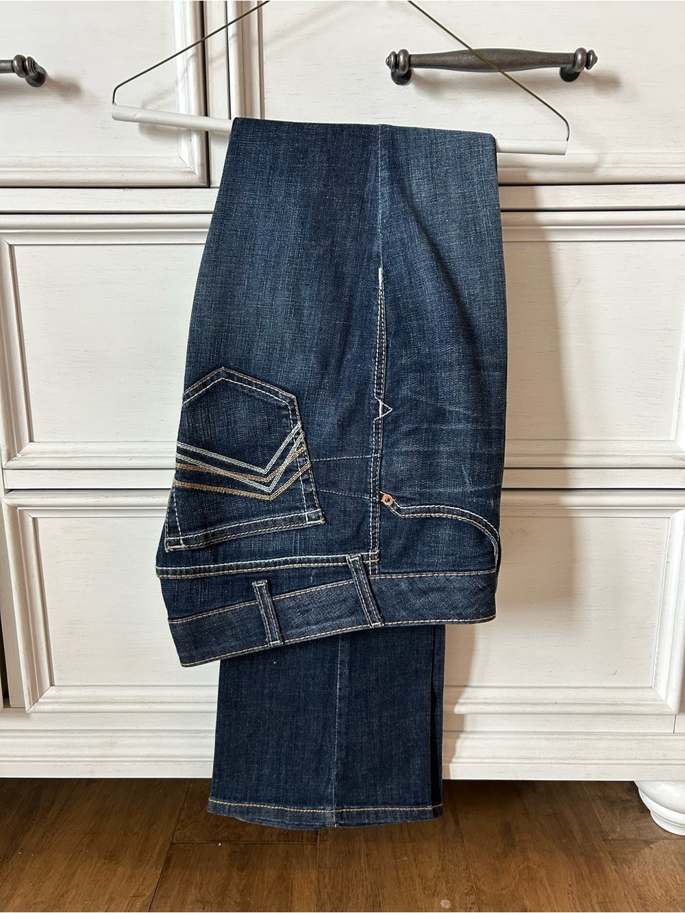 Classic Dark Blue Women's Boot Cut Jeans